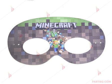Ръчно изработена маска на Майнкрафт / Minecraft