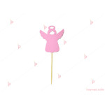 Топери за мъфини/хапки ангелче в розово | PARTIBG.COM