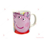 Детска чаша керамична с декор Пепа/Peppa pig | PARTIBG.COM