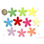 Картонен елемент за декорация под формата на цвете - комплект от 50 броя | PARTIBG.COM