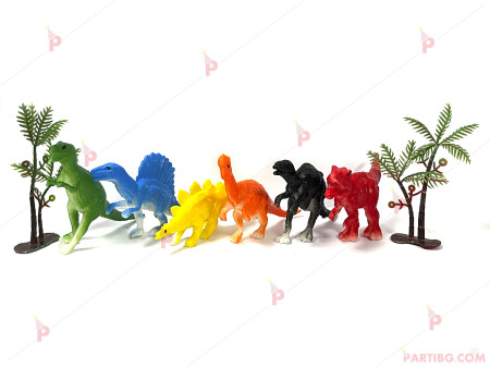 Фигурки за торта - Динозаври - 6 броя