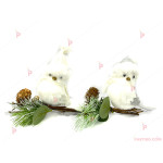 Коледна декорация - Пиленце на клон / 1 брой | PARTIBG.COM