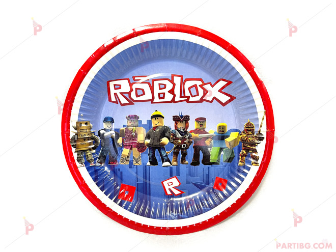 Чинийки к-т 10бр. Роблокс / Roblox | PARTIBG.COM