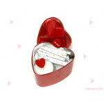 Подаръчен комплект "15 причини да те обичам" с чаена свещ в метална кутия | PARTIBG.COM