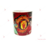 Керамична чаша за кафе/чай с декор Манчестър Юнайтед | PARTIBG.COM