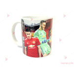 Керамична чаша за кафе/чай с декор Манчестър Юнайтед | PARTIBG.COM