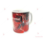 Керамична чаша за кафе/чай с декор Байерн Арсенал