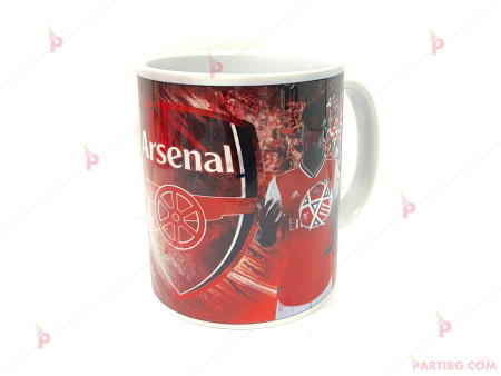Керамична чаша за кафе/чай с декор Байерн Арсенал