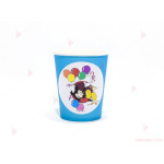 Чашки едноцветни в синьо с декор Мики Маус / Mickey Mousee 2 | PARTIBG.COM
