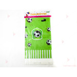 Покривка с декор футболни топки в зелено | PARTIBG.COM