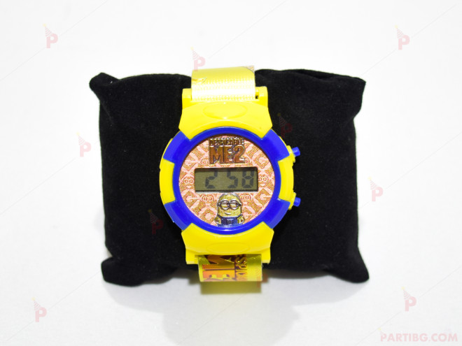 Детски ръчен часовник - декор Миньони | PARTIBG.COM