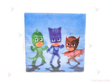 Салфетки к-т 12бр. Пи джей маск/ PJ MASKS