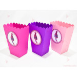 Кофичка за пуканки/чипс с декор Тролчета-Попи в розово | PARTIBG.COM