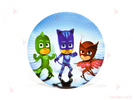 Чинийки к-т 10бр. Пи Джей Маскс / PJ Masks