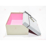 Кутия за подарък - правоъгълна сива 2 | PARTIBG.COM