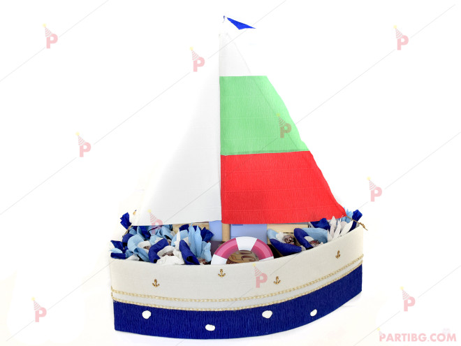 ПОРЪЧКА-Ръчно изработен подарък - Ветроходна лодка / Платноходка | PARTIBG.COM