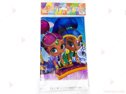 Покривка с декор Искрица и Сияйница/Shimmer and Shine | PARTIBG.COM