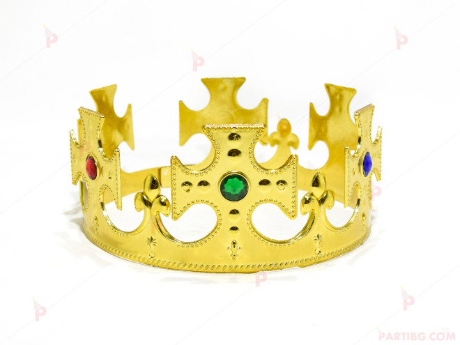 Парти корона за крал златиста 2 | PARTIBG.COM