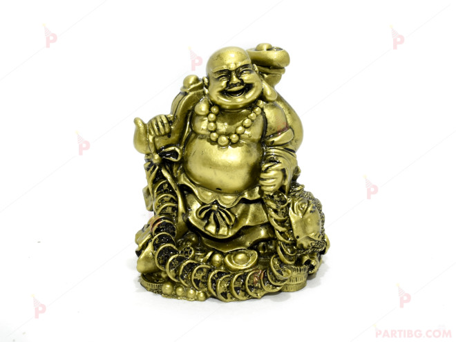 Фигура - Буда с жаба 9см | PARTIBG.COM