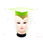 Шапка за дипломиране-зелена | PARTIBG.COM