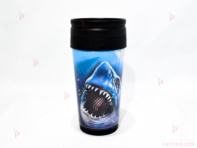 Термо чаша с акула | PARTIBG.COM