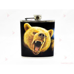 Подаръчен комплект термо чаша и джобна бутилка с мечка | PARTIBG.COM