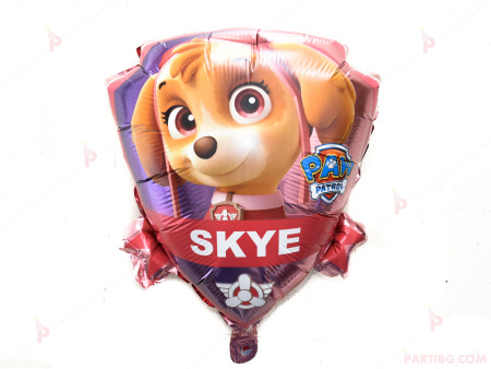 Фолиев балон куче Скай - Пес патрул 