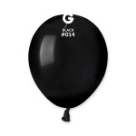 Мини балони 20бр. ф13см пастел черно | PARTIBG.COM