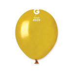 Мини балони 20бр. ф13см металик златно | PARTIBG.COM