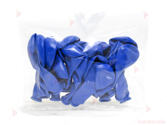 Мини балони 20бр. ф13см пастел синьо | PARTIBG.COM