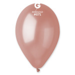 Балони пакет 100бр. металик розово злато | PARTIBG.COM