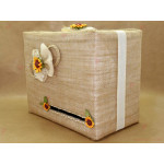 Кутия за пари - зебло със слънчогледи