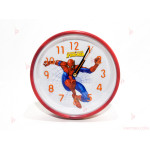 Детски часовник/будилник с декор Спайдърмен | PARTIBG.COM