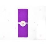 Салфетка едноцветна в лилаво и тематичен декор Принцеса София / Sofia the First 2 | PARTIBG.COM