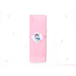 Салфетка едноцветна в розово и тематичен декор Ариел / The Little Mermaid 2 | PARTIBG.COM