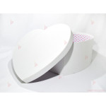Кутия за подарък - сърце в бяло 10 | PARTIBG.COM