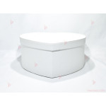 Кутия за подарък - сърце в бяло 7 | PARTIBG.COM