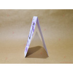 Тейбъл картичка - номерация за маса с лилав декор (картон 160гр) | PARTIBG.COM