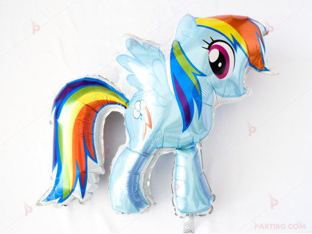 Фолиев балон малкото пони - Rainbow Dash